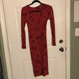 Wrap around dress